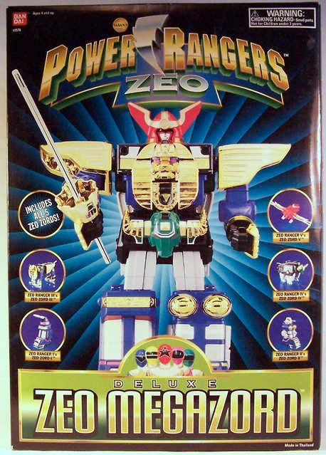Power Rangers Zeo Megazord toy